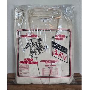 Tiger Claw Hayashi Judo Uniform Unbleached New Jacket Pants & Belt Size 5